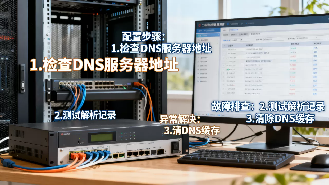 二级域名解析服务器如何配置与故障排查?DNS解析异常怎么解决 二级域名解析服务器如何配置与故障排查?DNS解析异常怎么解决