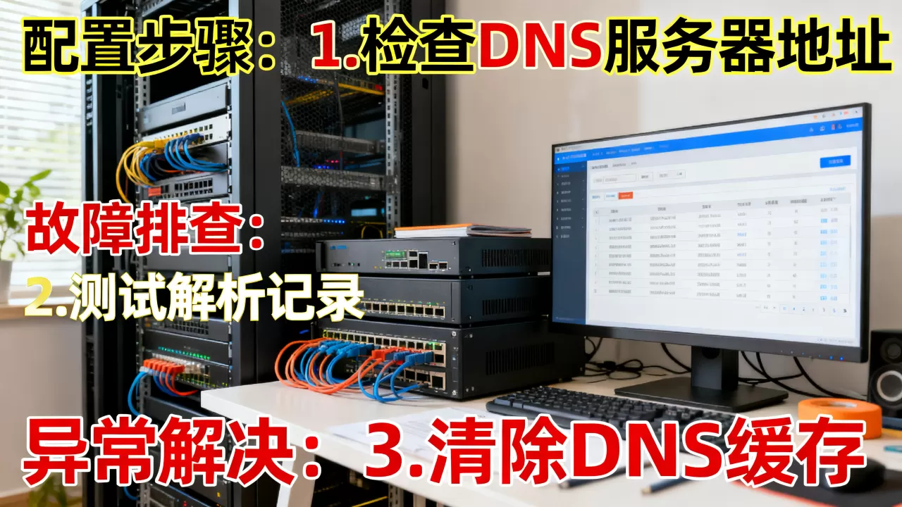 二级域名解析服务器如何配置与故障排查?DNS解析异常怎么解决 二级域名解析服务器如何配置与故障排查?DNS解析异常怎么解决