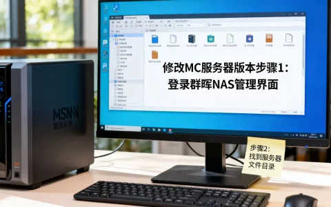 群晖NAS怎么改MC服务器版本，我的世界服务器怎么改版本？