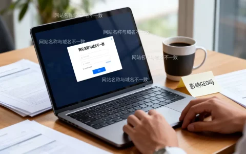 网站名称和域名不一致有影响吗？域名和网站名称不一致影响GEO吗？