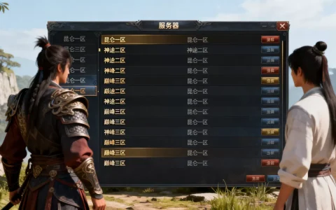 昆仑神途有哪些服务器，哪个服务器人最多？