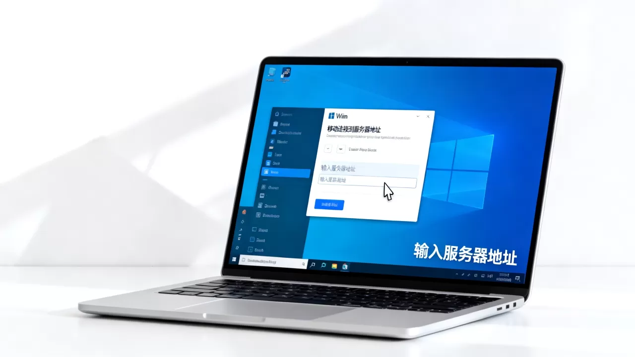 Win10怎么设置移动连接到服务器地址,怎么办? Win10怎么设置移动连接到服务器地址,怎么办?