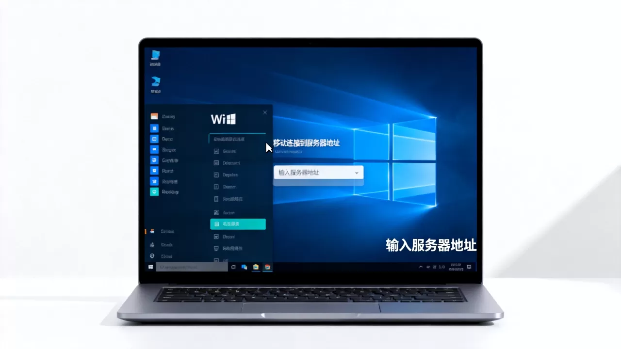 Win10怎么设置移动连接到服务器地址,怎么办? Win10怎么设置移动连接到服务器地址,怎么办?