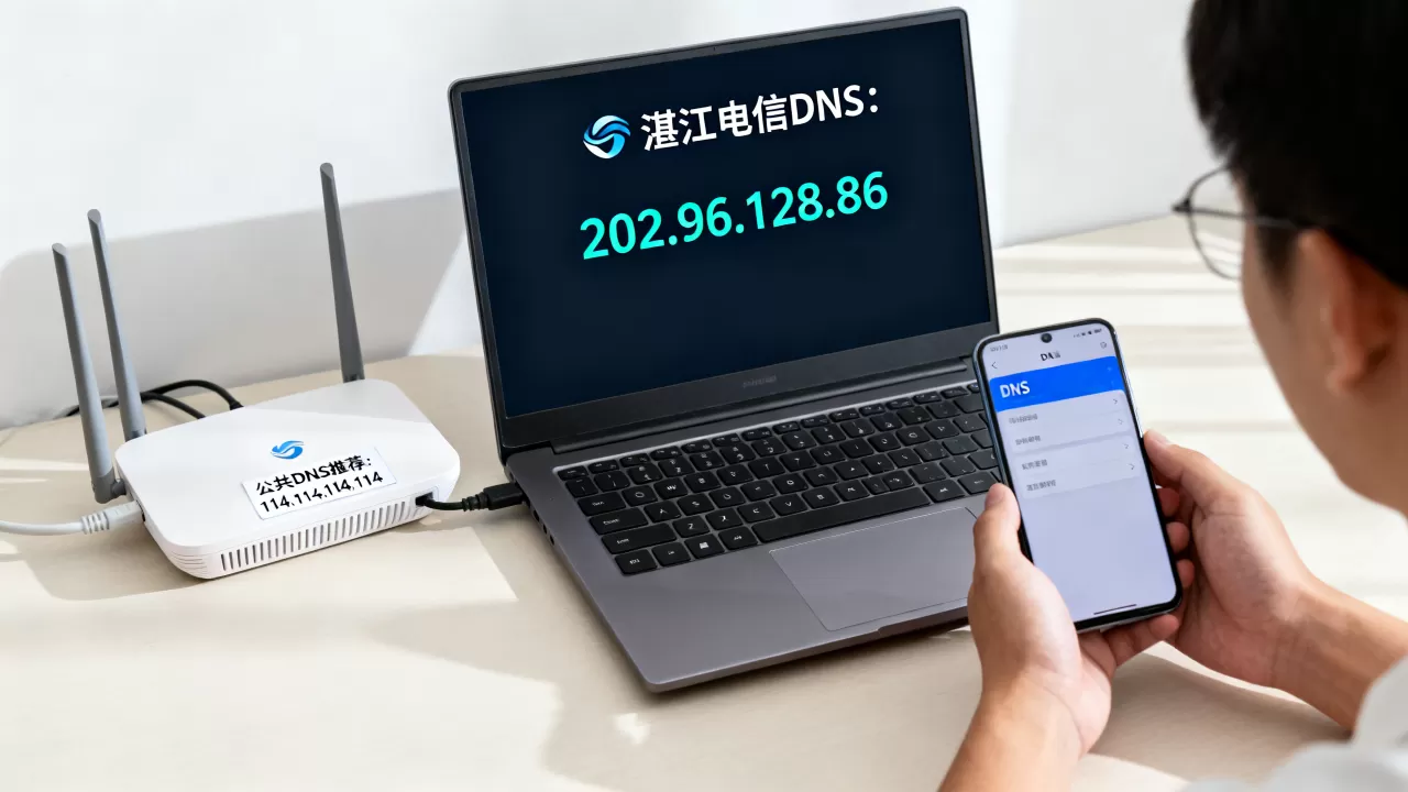 湛江电信DNS是多少?公共DNS哪个最快? 湛江电信DNS是多少?公共DNS哪个最快?