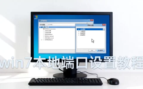 win7如何打开本地服务器端口？,本地端口设置教程详解