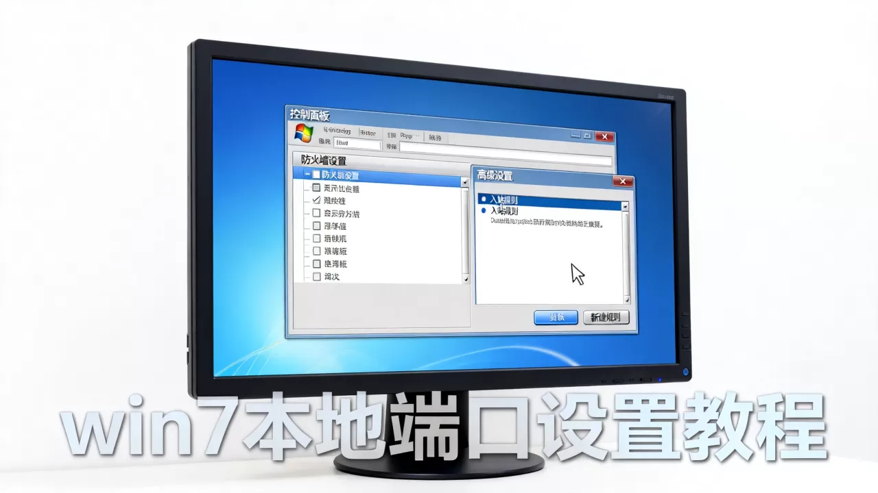 win7如何打开本地服务器端口?,本地端口设置教程详解 win7如何打开本地服务器端口?,本地端口设置教程详解