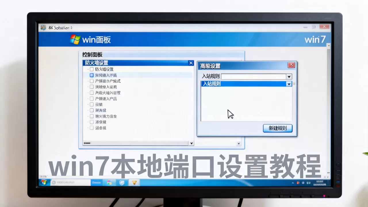 win7如何打开本地服务器端口?,本地端口设置教程详解 win7如何打开本地服务器端口?,本地端口设置教程详解