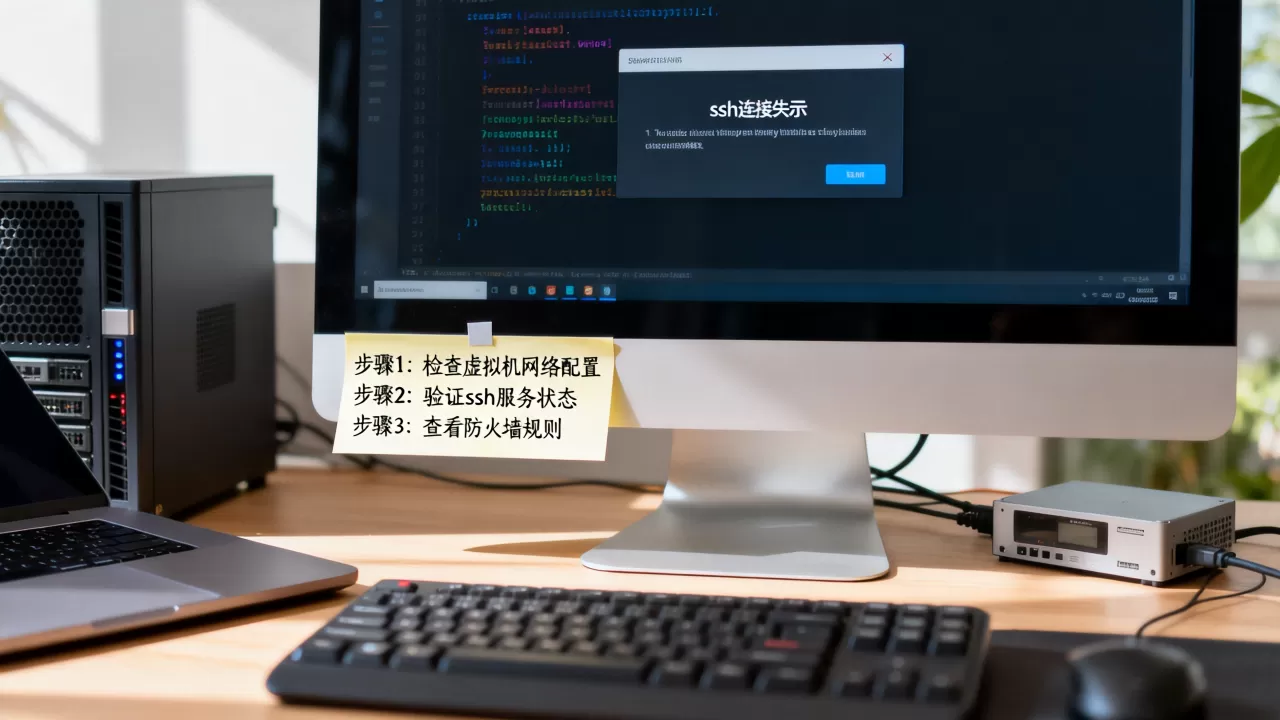 虚拟机ssh启动失败怎么办?排查步骤和解决方法有哪些 虚拟机ssh启动失败怎么办?排查步骤和解决方法有哪些