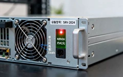 服务器设备一天耗电多少，电费成本怎么算？