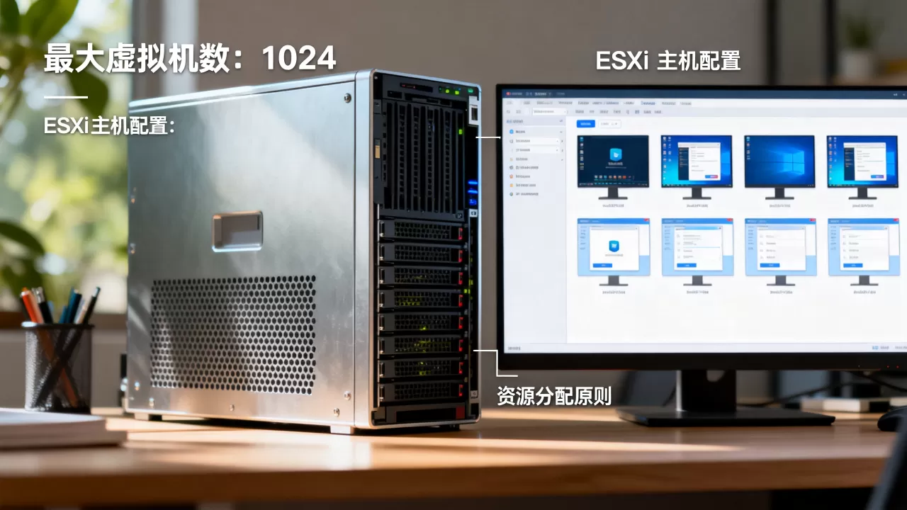 ESXi能虚拟多少个服务器,一台主机最多能开多少虚拟机? ESXi能虚拟多少个服务器,一台主机最多能开多少虚拟机?