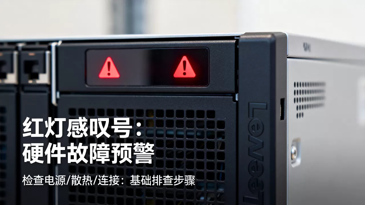 联想服务器亮红灯感叹号是何原因?怎么解决? 联想服务器亮红灯感叹号是何原因?怎么解决?