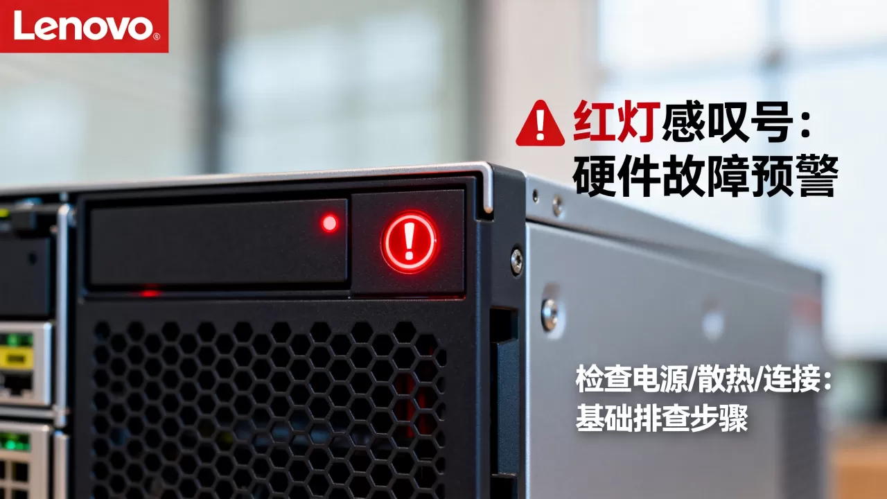 联想服务器亮红灯感叹号是何原因?怎么解决? 联想服务器亮红灯感叹号是何原因?怎么解决?