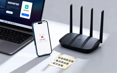 weverse服务器网络不稳定怎么回事，连不上怎么解决？