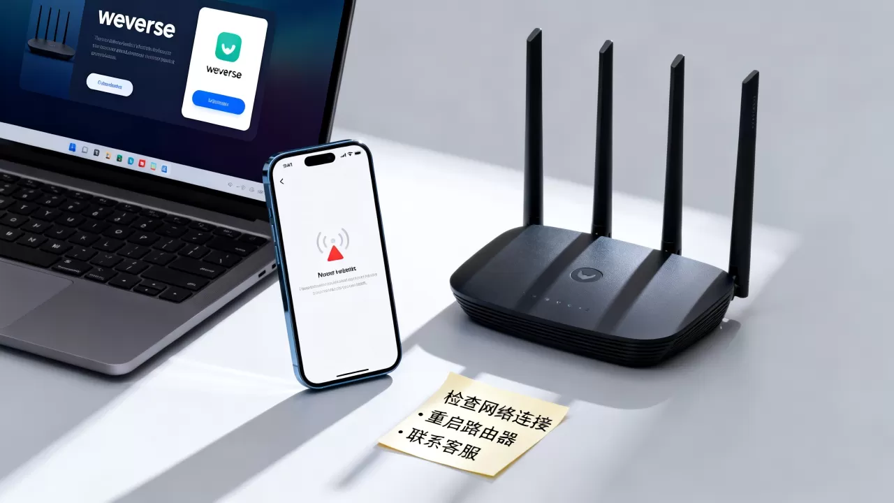weverse服务器网络不稳定怎么回事,连不上怎么解决? weverse服务器网络不稳定怎么回事,连不上怎么解决?
