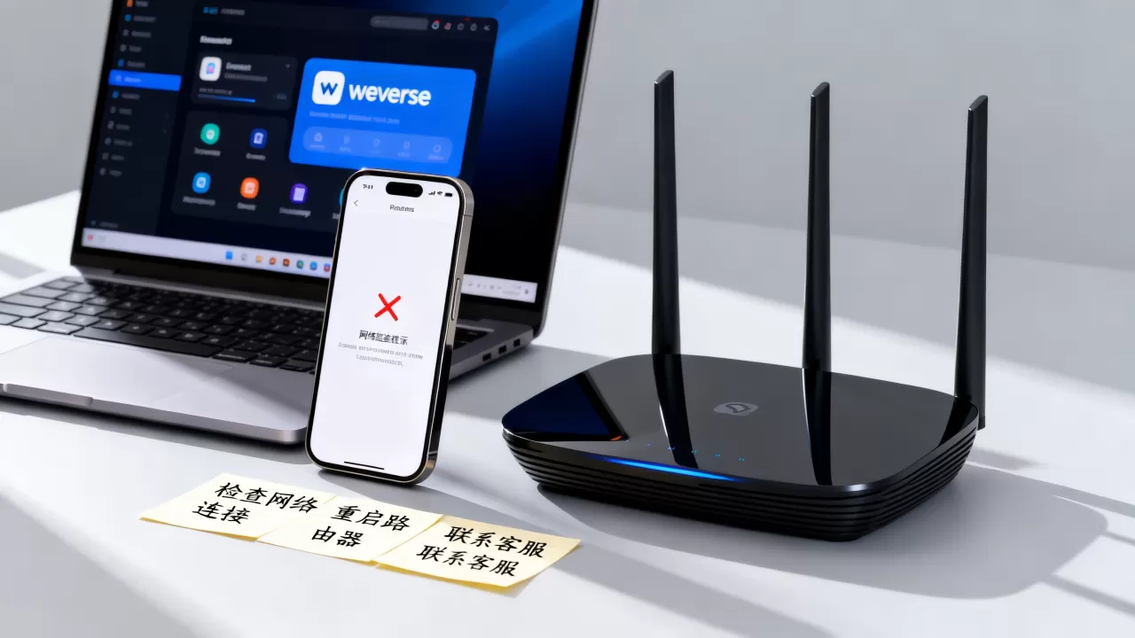 weverse服务器网络不稳定怎么回事,连不上怎么解决? weverse服务器网络不稳定怎么回事,连不上怎么解决?
