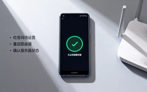 华为7s无法连接服务器怎么办，是什么原因造成的