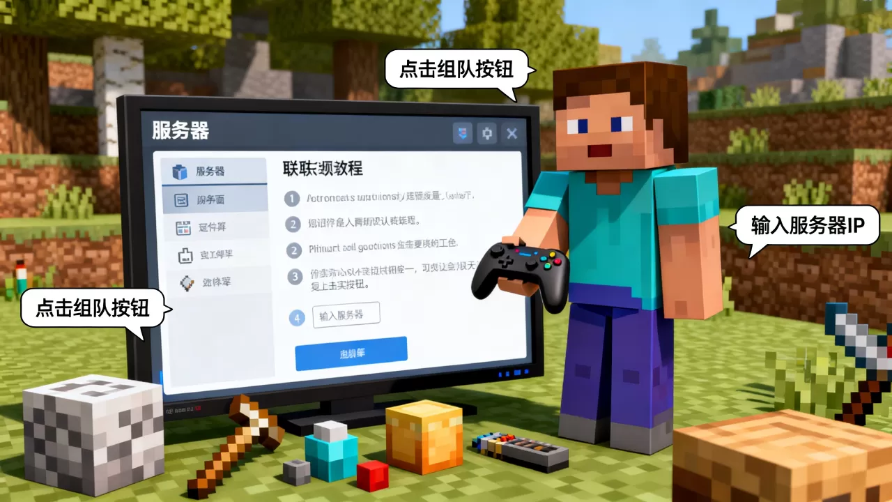 我的世界国际版ng服务器怎么组队?,联机教程哪里找? 我的世界国际版ng服务器怎么组队?,联机教程哪里找?