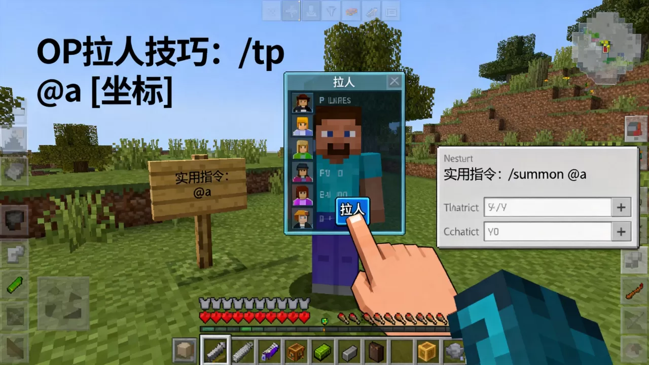 我的世界服务器OP怎么拉所有人,有哪些实用技巧? 我的世界服务器OP怎么拉所有人,有哪些实用技巧?