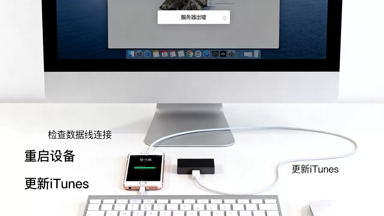 iPhone6连接电脑为何服务器出错,怎么解决? iPhone6连接电脑为何服务器出错,怎么解决?