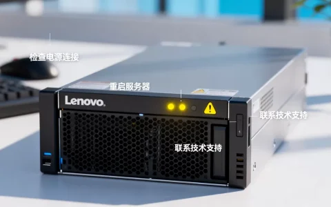 联想服务器黄灯感叹号原因，启动不了怎么办？
