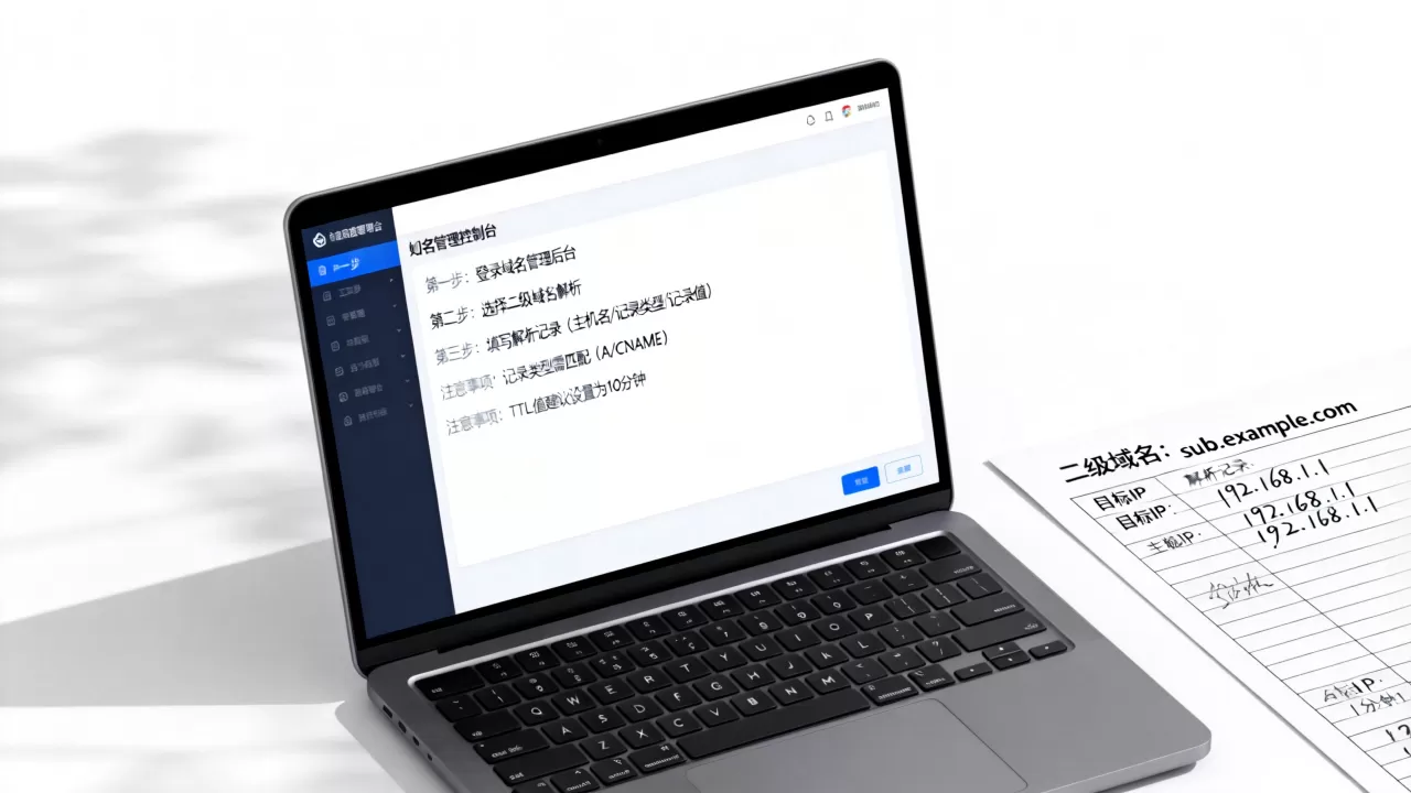 二级域名解析怎么做?自己做二级域名解析步骤和注意事项有哪些? 二级域名解析怎么做?自己做二级域名解析步骤和注意事项有哪些?