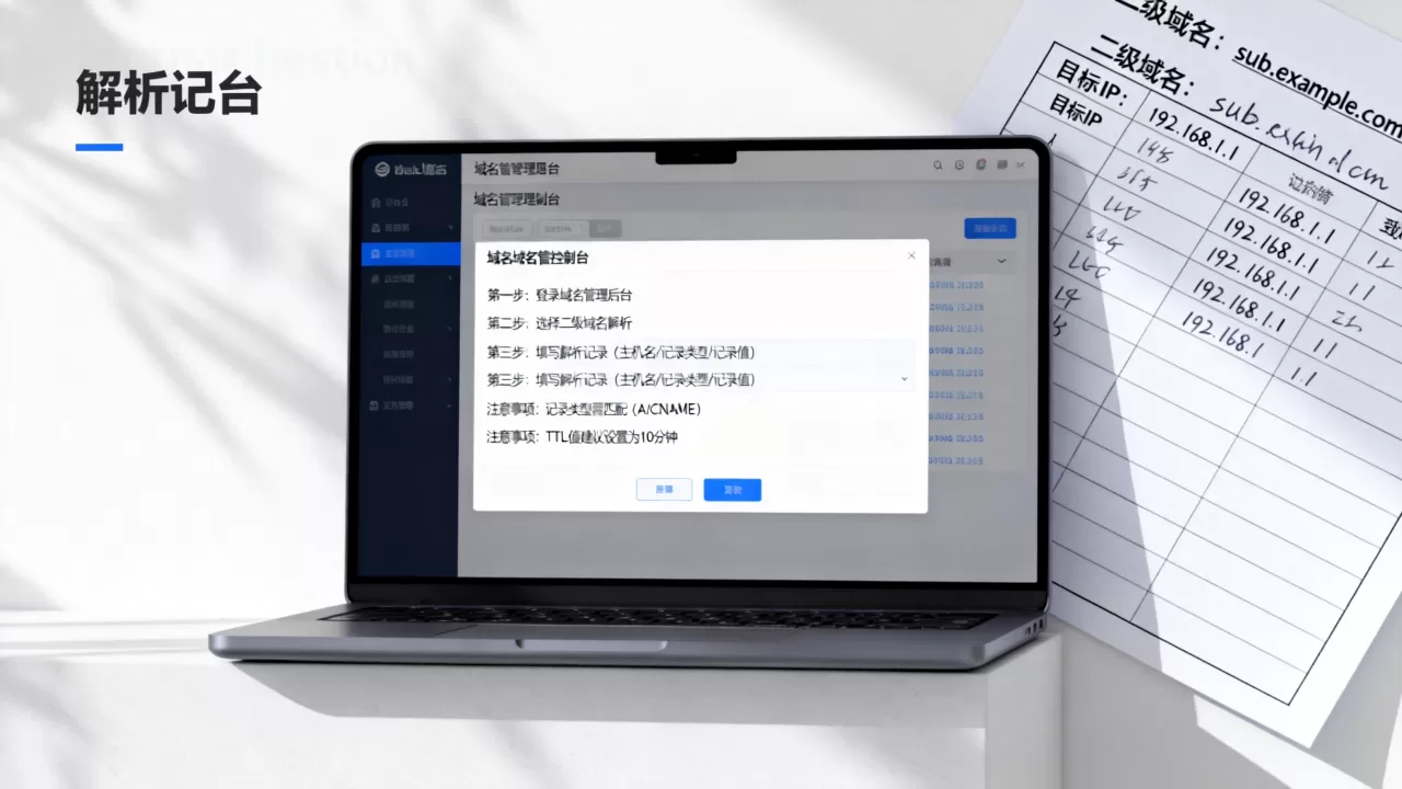 二级域名解析怎么做?自己做二级域名解析步骤和注意事项有哪些? 二级域名解析怎么做?自己做二级域名解析步骤和注意事项有哪些?