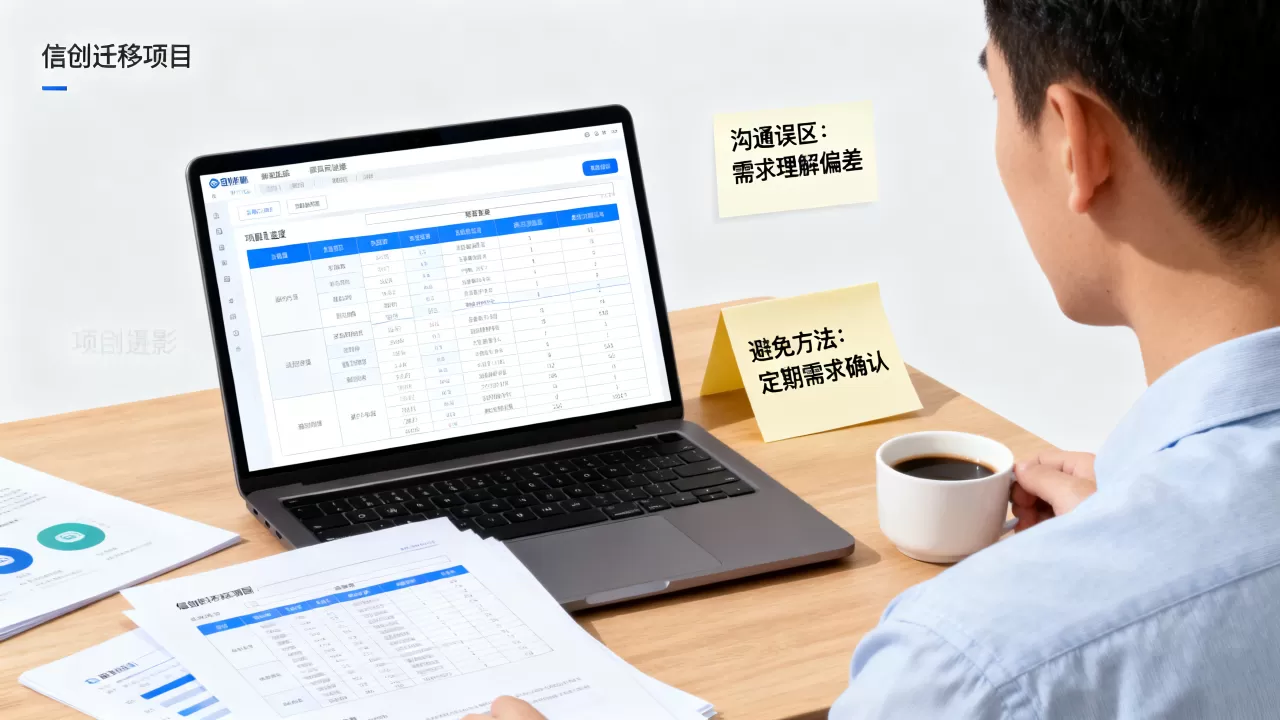 信创迁移项目里常见的沟通协同误区有哪些,怎么避免? 信创迁移项目里常见的沟通协同误区有哪些,怎么避免?