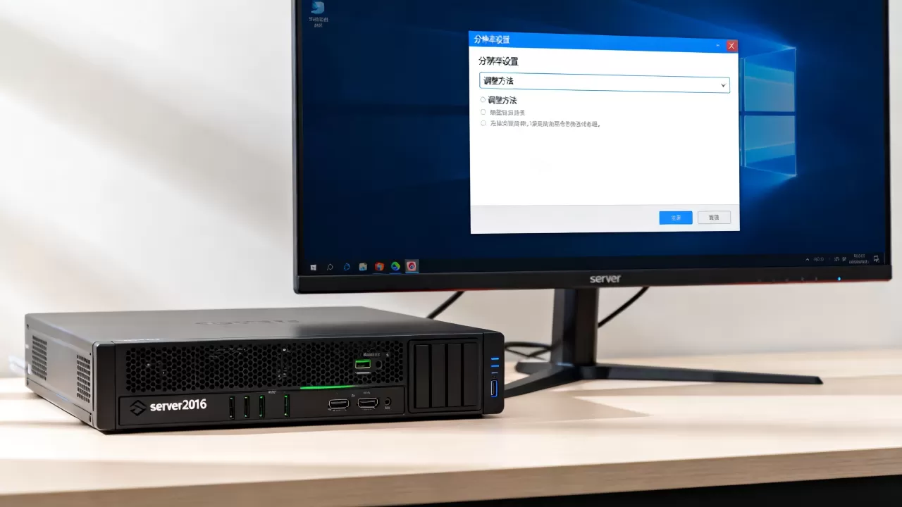 server2016服务器分辨率设置有哪些方法,怎么调整 server2016服务器分辨率设置有哪些方法,怎么调整
