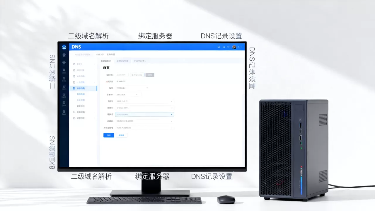 简米云分配的二级域名怎么解析绑定到自己的服务器?dns解析记录如何设置? 简米云分配的二级域名怎么解析绑定到自己的服务器?dns解析记录如何设置?
