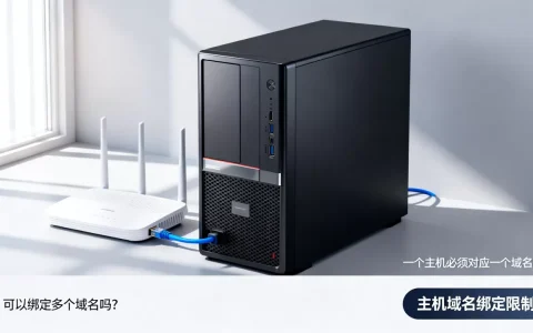 一个主机必须对应一个域名吗？可以绑定多个域名吗，主机域名绑定限制
