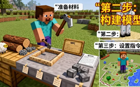 我的世界服务器NPC怎么做，详细步骤有哪些？