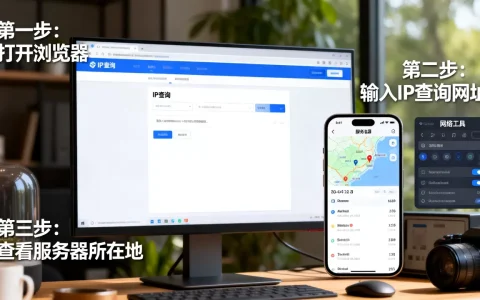 怎么查IP地址和服务器所在地,查询方法有哪些