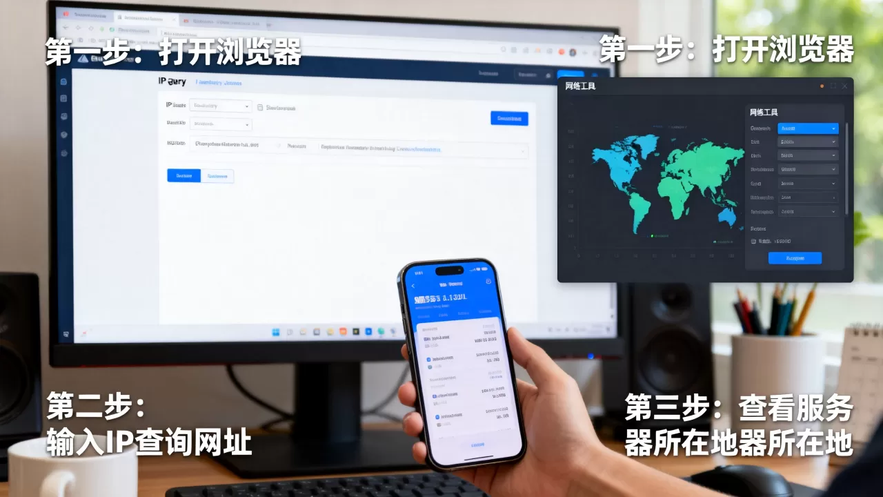 怎么查IP地址和服务器所在地,查询方法有哪些 怎么查IP地址和服务器所在地,查询方法有哪些