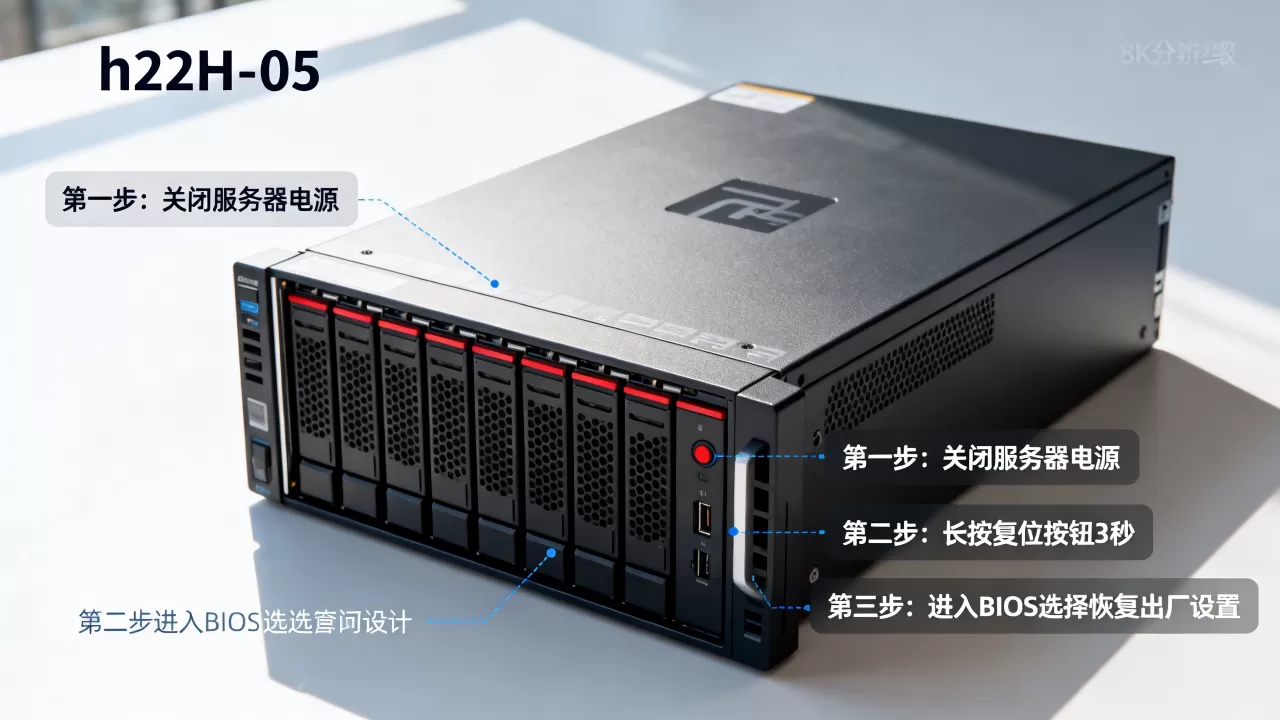 h22h-05服务器怎么恢复出厂,重置步骤是什么? h22h-05服务器怎么恢复出厂,重置步骤是什么?