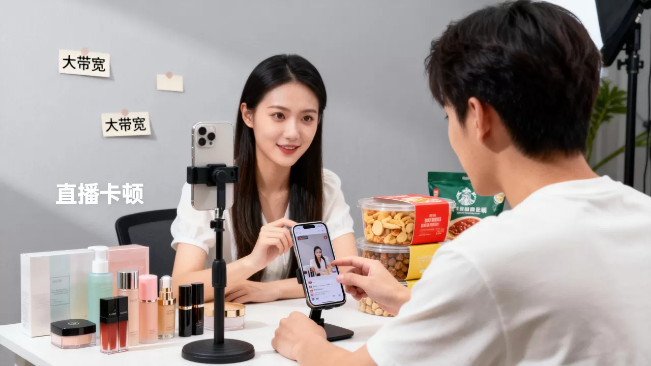 上海直播带货画面卡顿怎么解决,租大带宽有用吗 上海直播带货画面卡顿怎么解决,租大带宽有用吗
