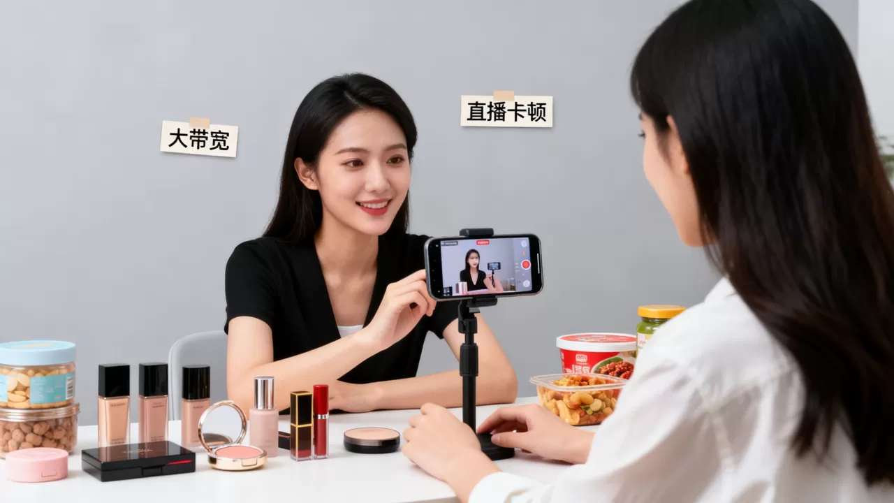上海直播带货画面卡顿怎么解决,租大带宽有用吗 上海直播带货画面卡顿怎么解决,租大带宽有用吗