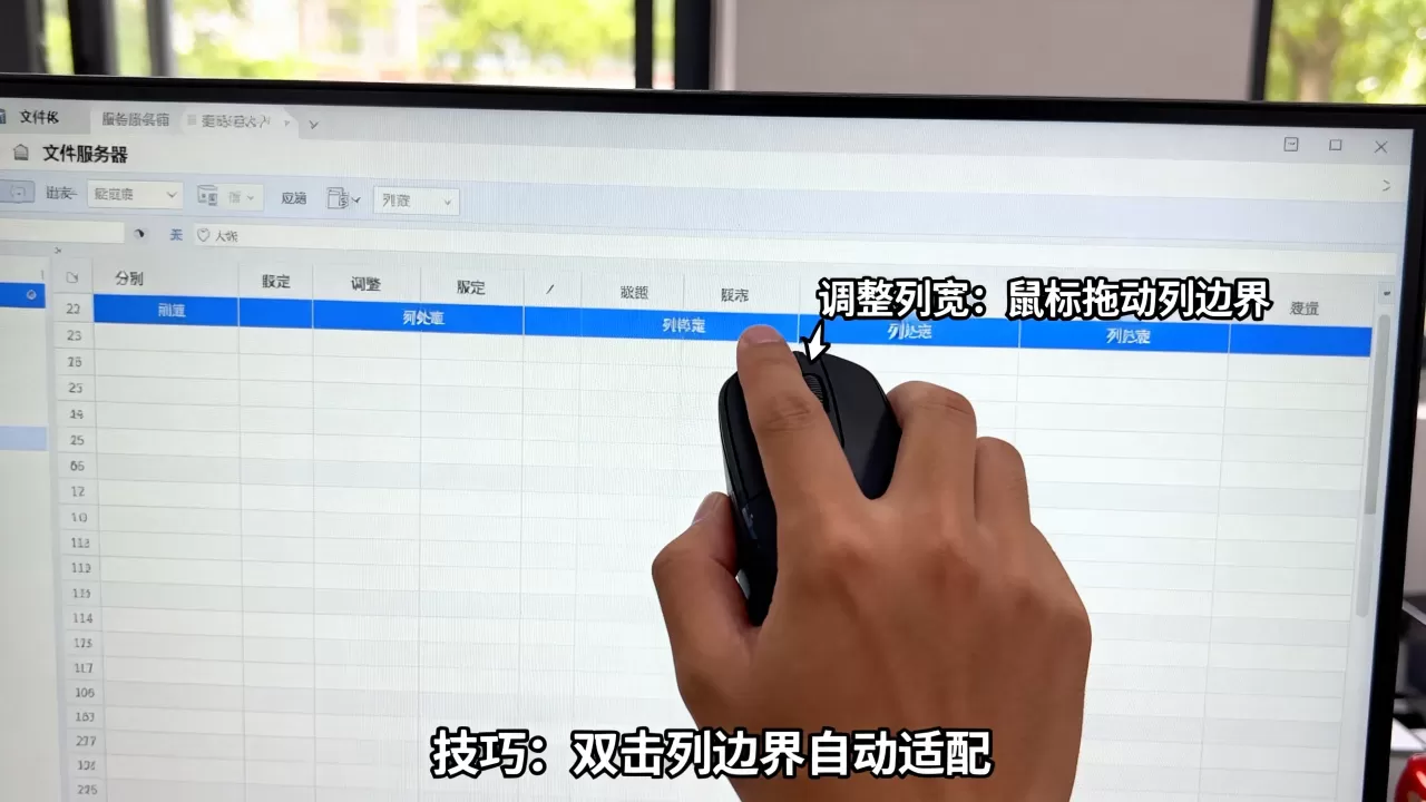 qq浏览文件服务器表格列宽怎么调?,有什么技巧? qq浏览文件服务器表格列宽怎么调?,有什么技巧?
