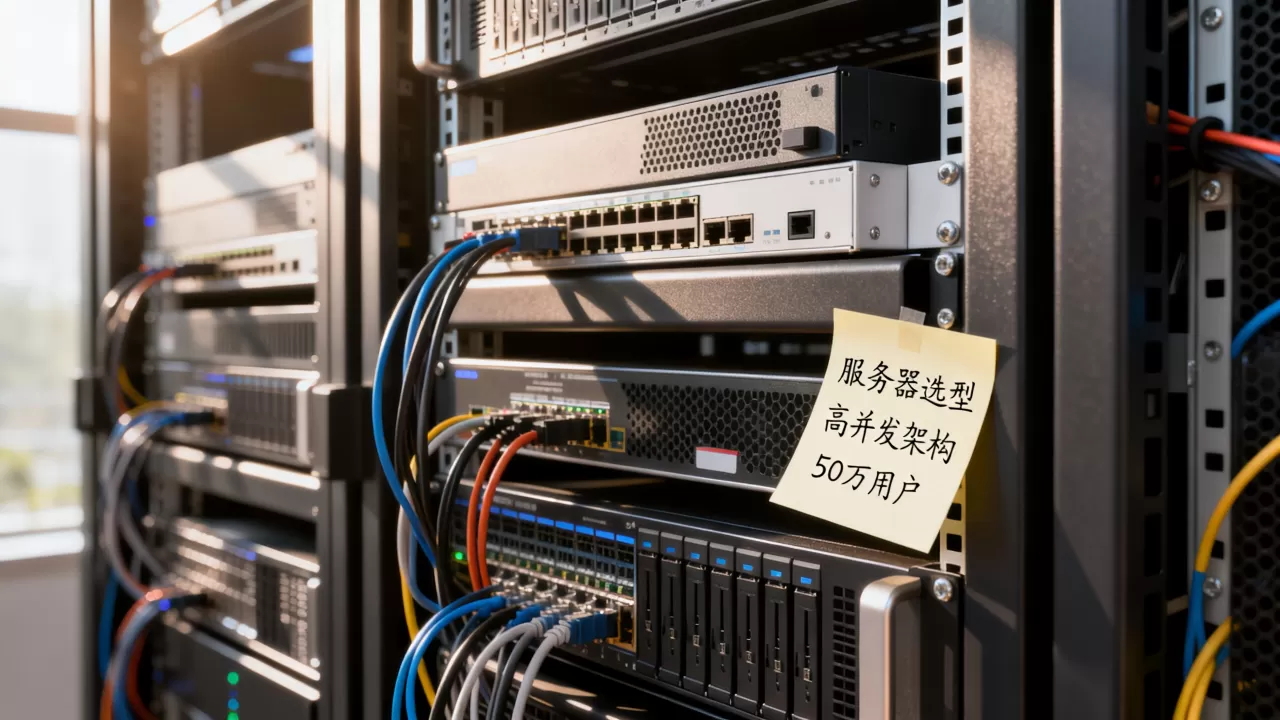 50万用户的app服务器怎么选型,高并发架构方案? 50万用户的app服务器怎么选型,高并发架构方案?