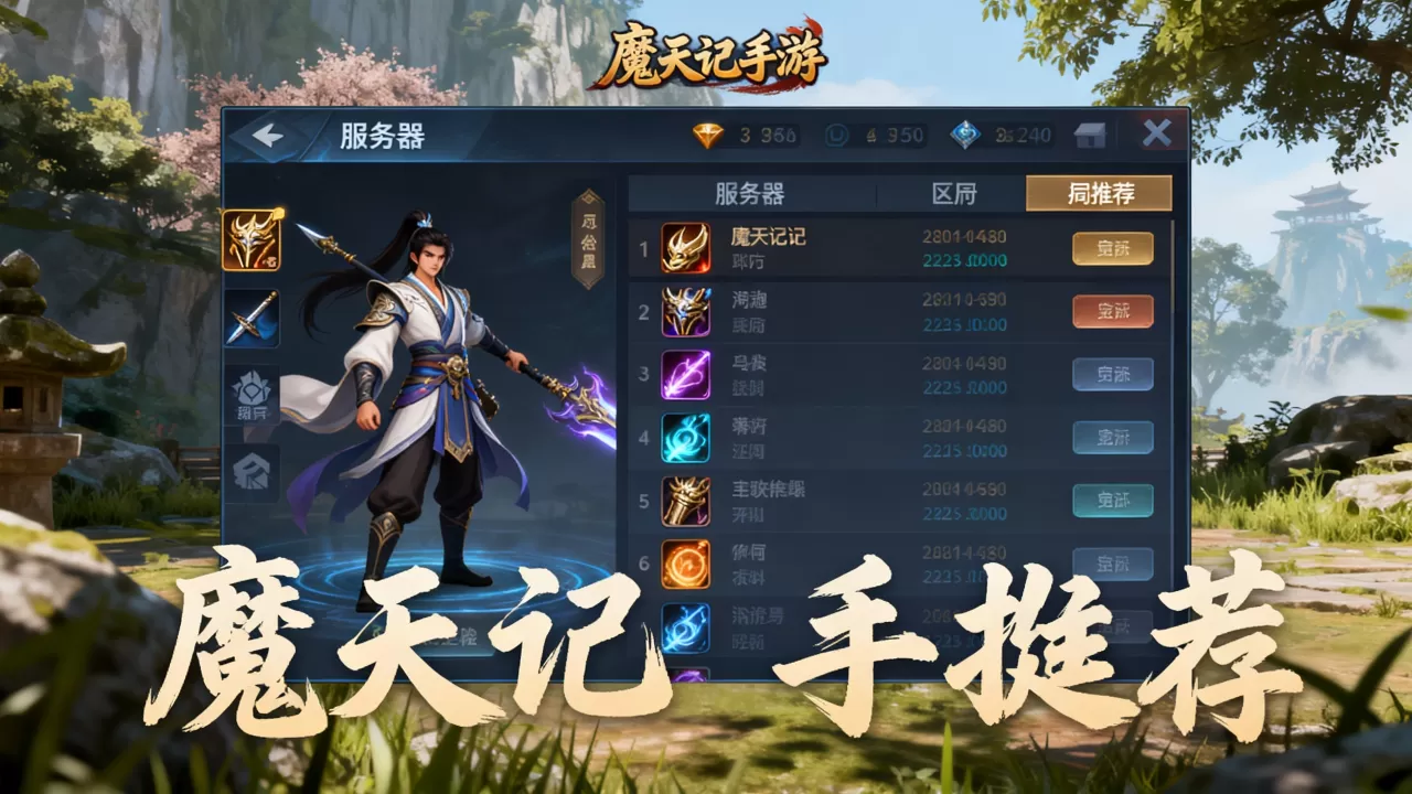魔天记手游服务器有哪些?,哪个区服入坑最合适? 魔天记手游服务器有哪些?,哪个区服入坑最合适?
