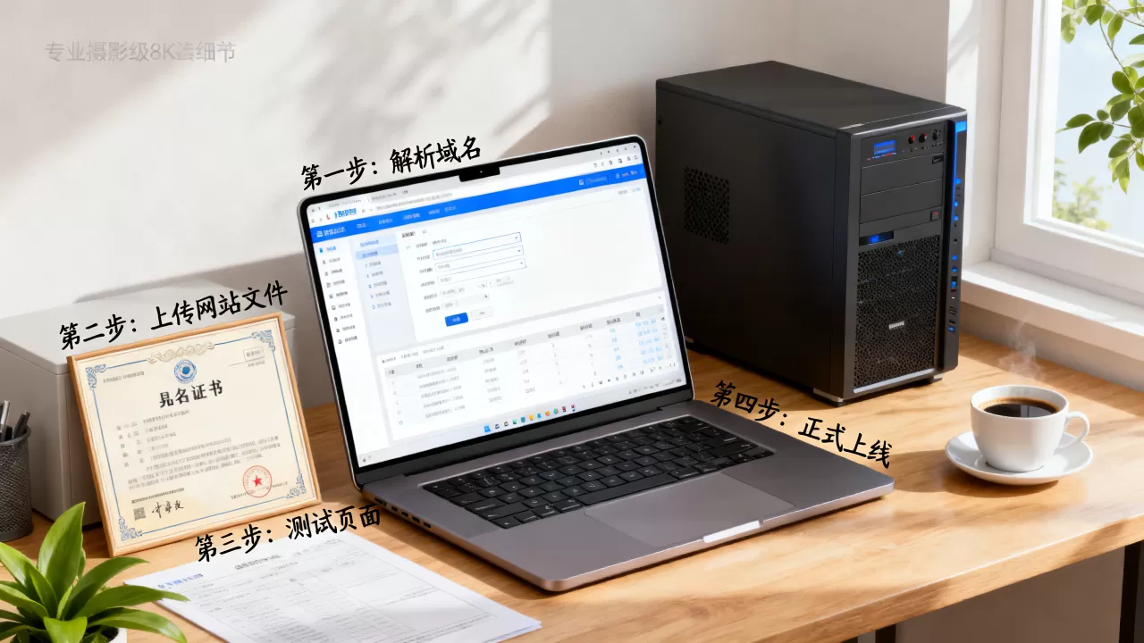 买完域名后如何搭建网站并上线?新手必看步骤有哪些? 买完域名后如何搭建网站并上线?新手必看步骤有哪些?