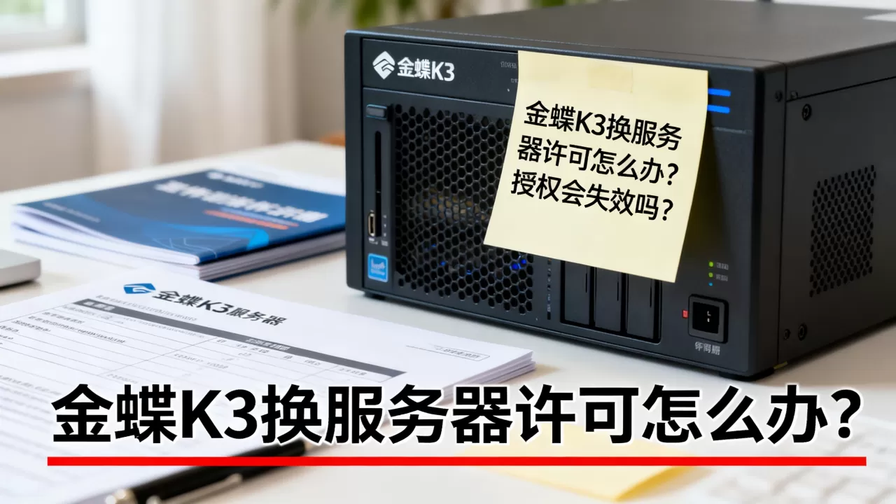 金蝶K3换服务器许可怎么办,授权会失效吗? 金蝶K3换服务器许可怎么办,授权会失效吗?