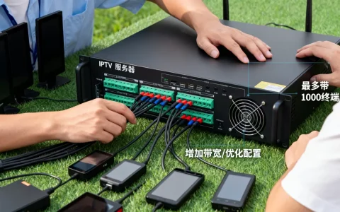 iptv服务器最多能带多少终端？，带机量不足怎么解决？