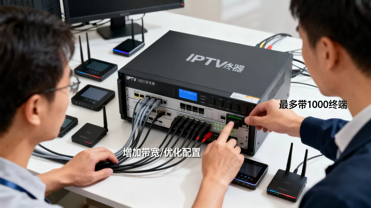 iptv服务器最多能带多少终端?,带机量不足怎么解决? iptv服务器最多能带多少终端?,带机量不足怎么解决?
