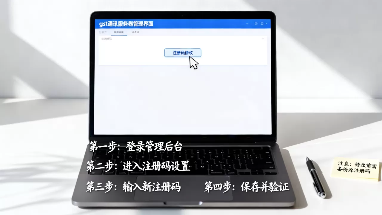gst通讯服务器注册码怎么改?,具体步骤是什么 gst通讯服务器注册码怎么改?,具体步骤是什么