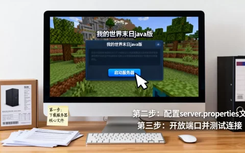 我的世界末日java版服务器怎么开，有哪些步骤？