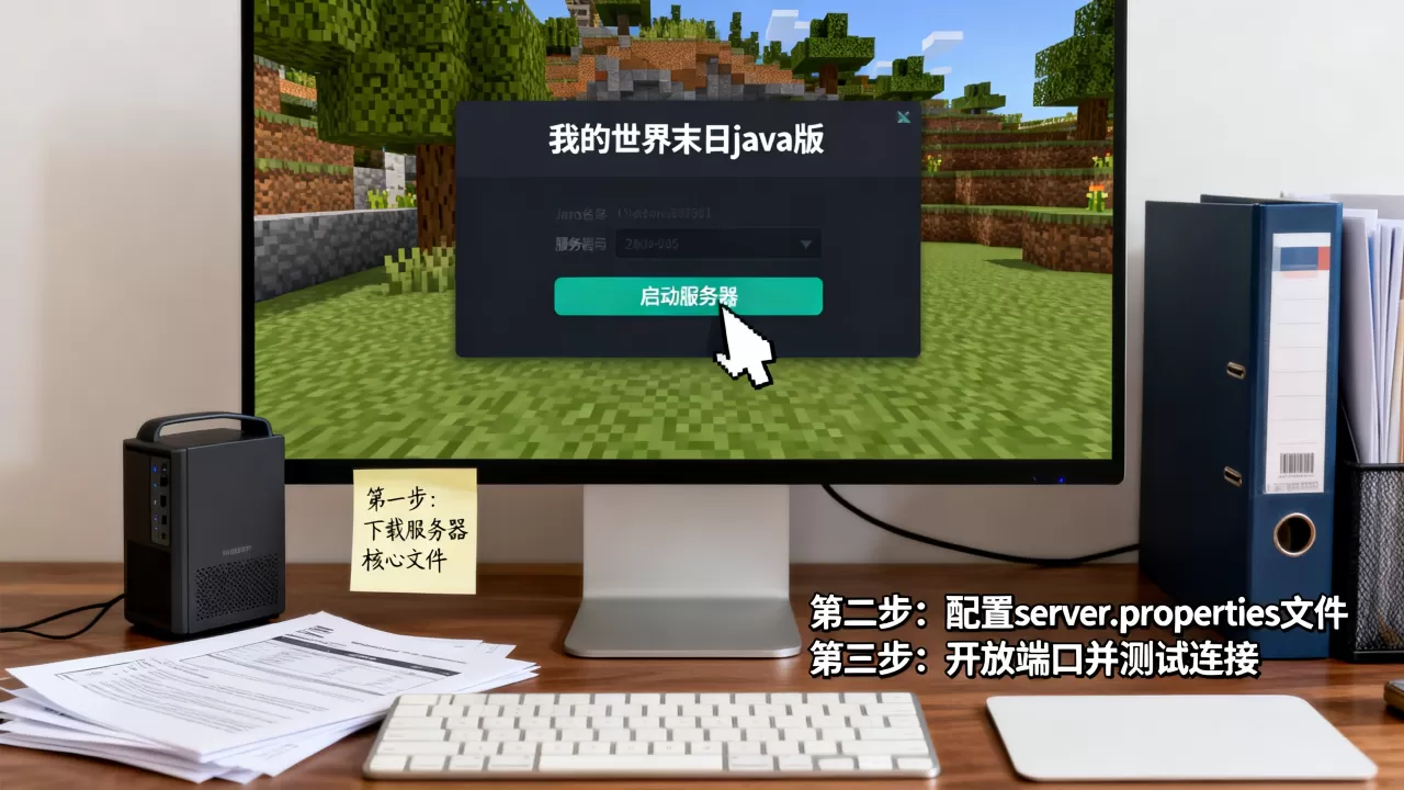 我的世界末日java版服务器怎么开,有哪些步骤? 我的世界末日java版服务器怎么开,有哪些步骤?