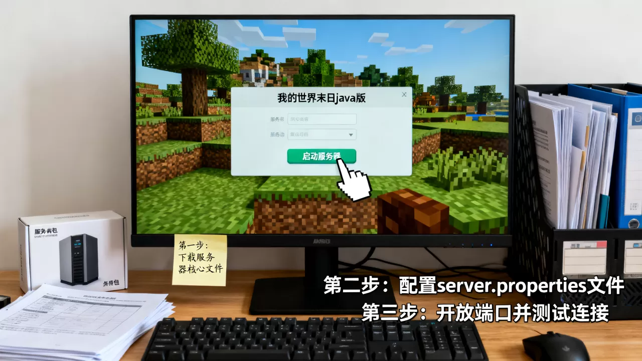 我的世界末日java版服务器怎么开,有哪些步骤? 我的世界末日java版服务器怎么开,有哪些步骤?