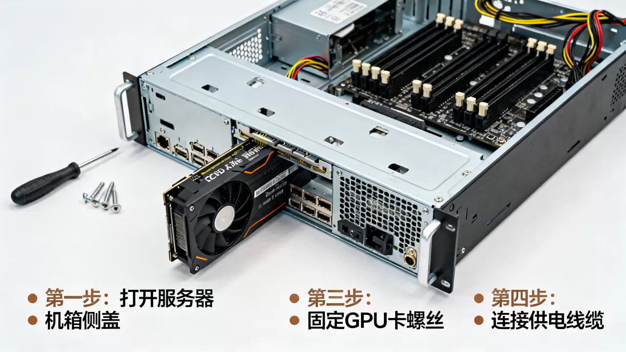 2U8卡服务器GPU卡怎么安装?,安装步骤有哪些? 2U8卡服务器GPU卡怎么安装?,安装步骤有哪些?