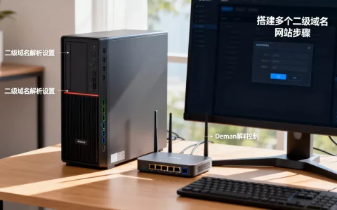 如何用一台主机搭建多个二级域名网站？，二级域名解析怎么设置？