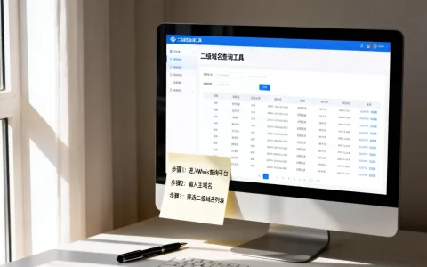 如何精准查找网站的二级域名及完整列表？网站二级域名怎么查询